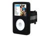 Belkin Silicone Sleeve with Armband for iPod classic - Arm pack for digital player - silicone - black - iPod classic 160GB