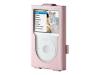 Belkin Leather Sleeve for iPod Classic - Protective sleeve for digital player - leather - cameo pink - iPod classic