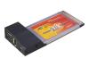 Speed Dragon Multimedia SD-CUFVIA-2U2F - USB / FireWire adapter - CardBus - Firewire - 2 ports + 2 x Hi-Speed USB
