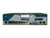Cisco 1861 Integrated Services Router - Router + 8-port switch - VoIP gateway - EN, Fast EN - Cisco IOS SP services - 1.5U