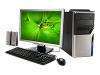 Acer Aspire M3200 - Micro tower - 1 x Athlon 64 X2 5200+ - RAM 3 GB - HDD 1 x 320 GB - DVDRW (+R double layer) - Radeon HD 3450 - Gigabit Ethernet - WLAN : 802.11b/g - Vista Home Premium - Monitor : none