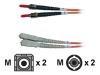 AESP Signamax - Patch cable - SC multi-mode (M) - ST multi-mode (M) - 10 m - fiber optic - 62.5 / 125 micron