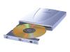 LiteOn DX-8A1H - Disk drive - DVDRW (R DL) / DVD-RAM - 8x/8x/5x - Hi-Speed USB - external - black - LightScribe
