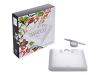 Wacom Bamboo Fun Small - Digitizer, stylus - 14.8 x 9.2 cm - electromagnetic - wired - USB - white