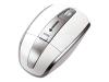 Cherry PASSENGER Wireless Traveller Mouse White Edition M-T3030 - Mouse - optical - 3 button(s) - wireless - RF - USB wireless receiver - white, silver