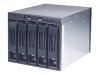 Chenbro SK33502 5-in-3 SATA2/SAS HDD Enclosure - Storage drive cage - black