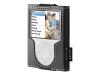 Belkin Leather Sleeve for iPod nano 3G - Protective sleeve for digital player - soft leather - black - iPod nano (aluminum) (3G)