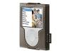 Belkin Leather Sleeve for iPod nano 3G - Protective sleeve for digital player - soft leather - chocolate - iPod nano (aluminum) (3G)