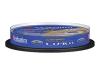 Verbatim DataLifePlus Hi-Speed - 10 x CD-RW - 700 MB 16x - 24x - silver - spindle - storage media