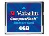 Verbatim - Flash memory card - 4 GB - CompactFlash Card