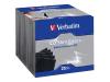 Verbatim CD\DVD Case - Storage CD slim jewel case - black (pack of 25 )