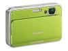 Sony Cyber-shot DSC-T2G - Digital camera - compact - 8.1 Mpix - optical zoom: 3 x - supported memory: MS Duo, MS PRO Duo, MS PRO-HG Duo - green