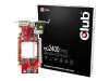 Club 3D HD 2400PRO - Graphics adapter - Radeon HD 2400PRO - PCI Express x16 - 256 MB GDDR2 - Digital Visual Interface (DVI) ( HDCP ) - HDTV out