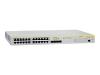 Allied Telesis AT 9424T - Switch - 24 ports - EN, Fast EN, Gigabit EN - 10Base-T, 100Base-TX, 1000Base-T + 4 x shared SFP / 1 x Expansion Slot (empty) - 1U