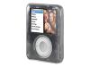 Belkin Remix Hexagon Metal for iPod nano 3G - Case for digital player - aluminium, acrylic - black - iPod nano (aluminum) (3G)