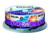 Philips DN4S4B25F - 25 x DVD-RW - 4.7 GB ( 120min ) 1x - 4x - spindle - storage media