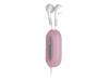 Belkin Cable Capsule - Earphone cable winder - pink - rubber