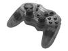 Trust Dual Stick Gamepad Transparent GM-1520T - Game pad - 12 button(s) - Sony PlayStation 2, PC - transparent