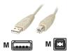 StarTech.com - USB cable - 4 PIN USB Type A (M) - 4 PIN USB Type B (M) - 1.8 m - molded