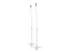 Multibrackets M Speaker Floorstand - Speaker stand - silver - floor-standing (pack of 2 )