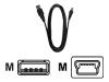 Wacom STJ A251 - USB cable - 4 PIN USB Type A (M) - mini-USB Type B (M) - 1.5 m - black