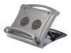 Targus Notebook Stand with Chill Hub - Notebook stand with notebook fan - silver