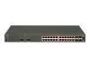 Nortel Ethernet Routing Switch 4526GTX-PWR - Switch - 24 ports - EN, Fast EN, Gigabit EN - 10Base-T, 100Base-TX, 1000Base-T + 4 x shared SFP / 2 x XFP (empty) - 1U - PoE   - stackable