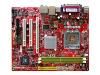 MSI P4M900M3-L - Motherboard - micro ATX - P4M900 - LGA775 Socket - UDMA133, Serial ATA-300 (RAID) - Ethernet - video - High Definition Audio (8-channel)