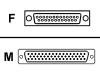 Belkin - SCSI external cable - DB-50 (M) - DB-25 (F)