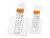 Belgacom Twist 308 Duo - Cordless phone w/ caller ID - DECT + 1 additional handset(s)