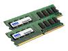 Dell - Memory - 4 GB ( 2 x 2 GB ) - DIMM 240-pin - DDR2 - 400 MHz / PC2-3200 - registered - ECC