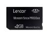 Lexar Premium - Flash memory card - 2 GB - 40x - MS PRO DUO