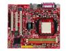 MSI K9AGM4-L - Motherboard - micro ATX - AMD 690V - Socket AM2 - UDMA133, Serial ATA-300 (RAID) - Ethernet - video - High Definition Audio (6-channel)