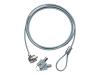 Targus Defcon KL - Security cable lock - silver - 1.8 m