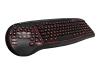 Ideazon MERC Stealth Illuminated Gaming Keyboard ZXP-2000 - Keyboard - USB