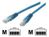 StarTech.com - Patch cable - RJ-45 (M) - RJ-45 (M) - 3 m - UTP - ( CAT 5e ) - moulded - blue