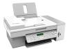 Lexmark X5495 - Multifunction ( fax / copier / printer / scanner ) - colour - ink-jet - copying (up to): 20 ppm (mono) / 10 ppm (colour) - printing (up to): 25 ppm (mono) / 18 ppm (colour) - 100 sheets - 33.6 Kbps - Hi-Speed USB, USB host