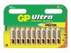 GP Ultra 15AU - Battery 10 x AA type Alkaline