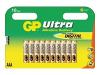 GP Ultra 24AU - Battery 10 x AAA type Alkaline