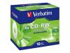 Verbatim
43123
CD-RW/700MB 80Min 4xspd JC 10pk