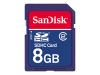 SanDisk Standard - Flash memory card - 8 GB - Class 2 - SDHC