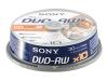 Sony 10DMW30ASP - 10 x DVD-RW (8cm) - 1.4 GB ( 30min ) - spindle - storage media
