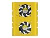 Akasa AK HD-YL - Hard drive cooler - yellow