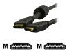 Deltaco - Video / audio cable - HDMI - 19 pin HDMI (M) - 19 pin HDMI (M) - 1 m