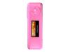 Creative MuVo T200 - Digital player / radio - flash 4 GB - WMA, MP3, protected WMA (DRM 9) - pink