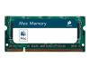Corsair Mac Memory - Memory - 4 GB - SO DIMM 200-pin - DDR2 - 667 MHz / PC2-5300 - CL5