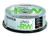 FUJIFILM - 25 x DVD-RW - 4.7 GB ( 120min ) 6x - spindle - storage media