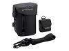 Sony LCS DAB - Soft case camcorder - polyester, PU coated leather - black
