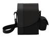 Sony LCS HAB - Soft case for digital photo camera - polyester, PU coated leather - black