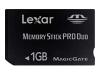 Lexar Premium - Flash memory card - 1 GB - 40x - MS PRO DUO
